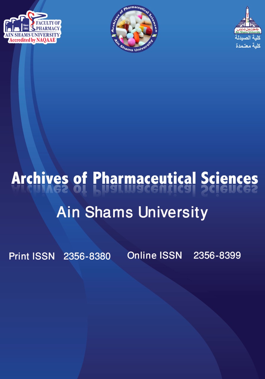 Archives of Pharmaceutical Sciences Ain Shams University